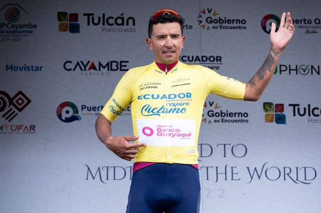 Robinson Chalapud, campeón de la Vuelta a Ecuador 2022