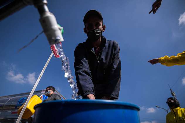 A recoger agua: habrá cortes en 14 localidades de Bogotá del 25 al 28 de septiembre
