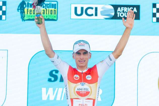 El colombiano Jhonatan Restrepo ganó la tercera etapa de la Vuelta a Ruanda