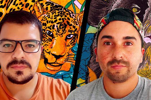 Michael y Steven Fernández son los creadores de una idea de negocio que por medio de la ilustración cuenta la historia de Colombia, a través de distintos productos.