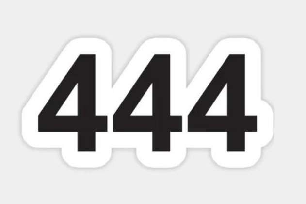 ¿Qué significa el 444 en la numerología? Buenas noticias se aproximan