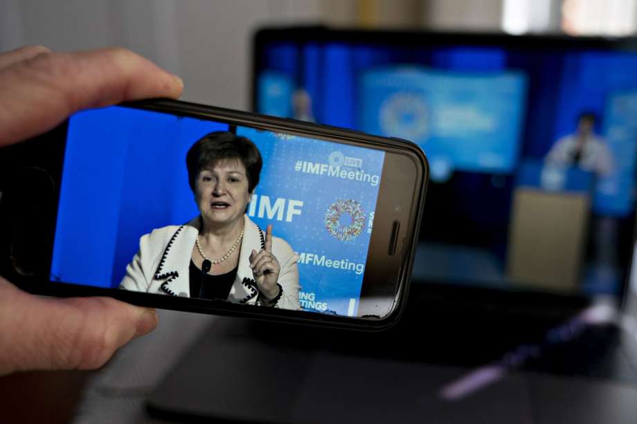 Imagen de archivo de Kristalina Georgieva, directora del FMI.