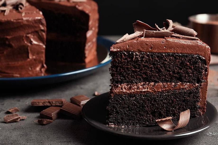 Esta receta de torta de chocolate es libre de gluten.