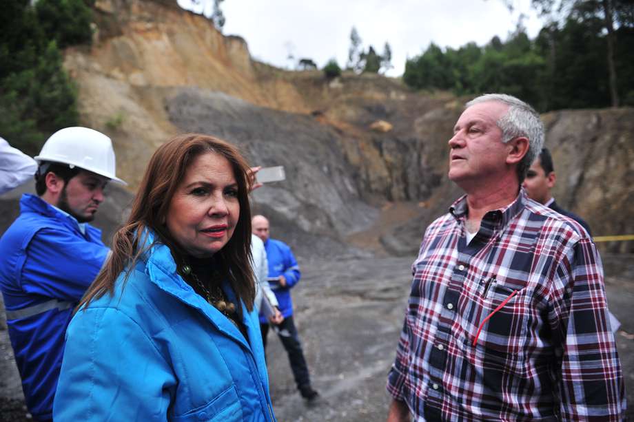 Nelly Villamizar, magistrada del Tribunal de Cundinamarca, realizó el año pasado visitas de verificación de los polígonos mineros de la Sabana.