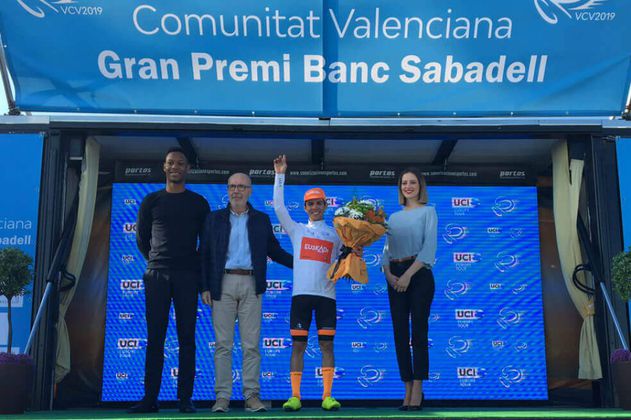 Sergio Higuita llegó sexto y pasó a ser el mejor joven en la Vuelta a Valencia