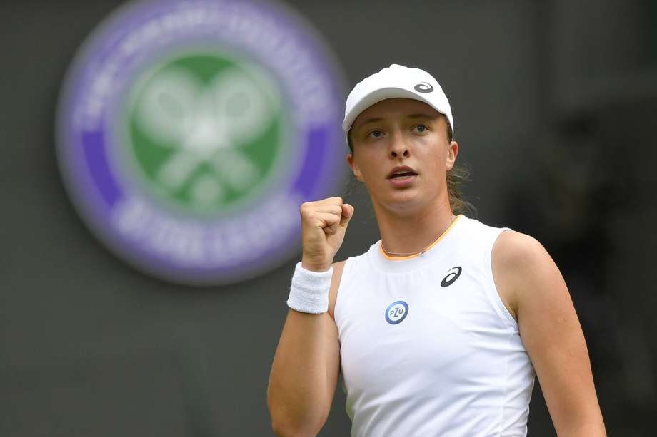 La polaca Iga Swiatek fue la campeona de Wimbledon 2022.