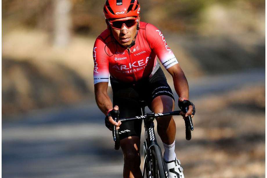Nairo Quintana viene de quedar en el quinto lugar de la París-Niza.