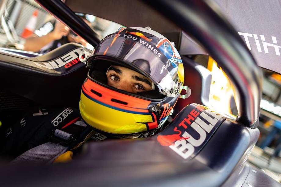 Sebastián Montoya hizo su debut en la Fórmula 3 este año.