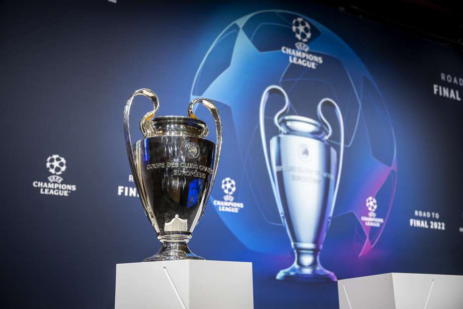El trofeo de la Champions League, el torneo de clubes más importante de Europa.
