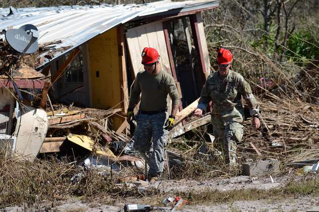 Aumenta a 17 el número de víctimas mortales por huracán Michael