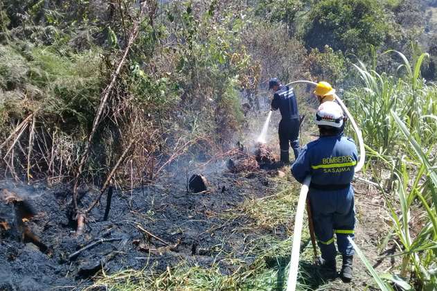 Incendios forestales en Cundinamarca ya han arrasado con 121 hectáreas