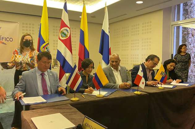 Colombia firmó acuerdo para conservar el Corredor Marino del Pacífico Este Tropical