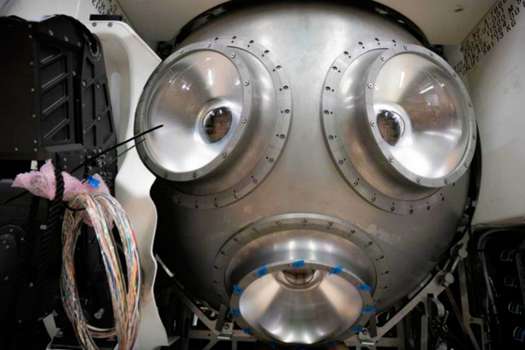 Imagen del submarino Triton 36,000. / N+1 - Five Deeps Expedition