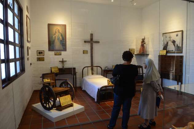 El santuario de la madre Laura, única santa colombiana
