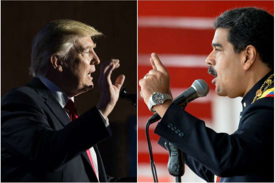 Ahora un grupo de republicanos contrarios a Donald Trump, lo comparan con Nicolás Maduro. / EFE