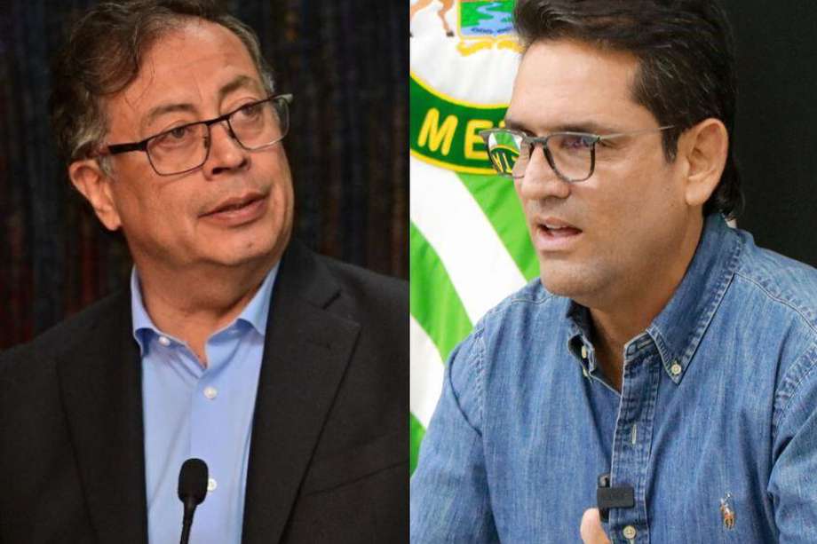 El presidente Gustavo Petro respondió a las críticas del gobernador del Meta, Juan Guillermo Zuluaga.