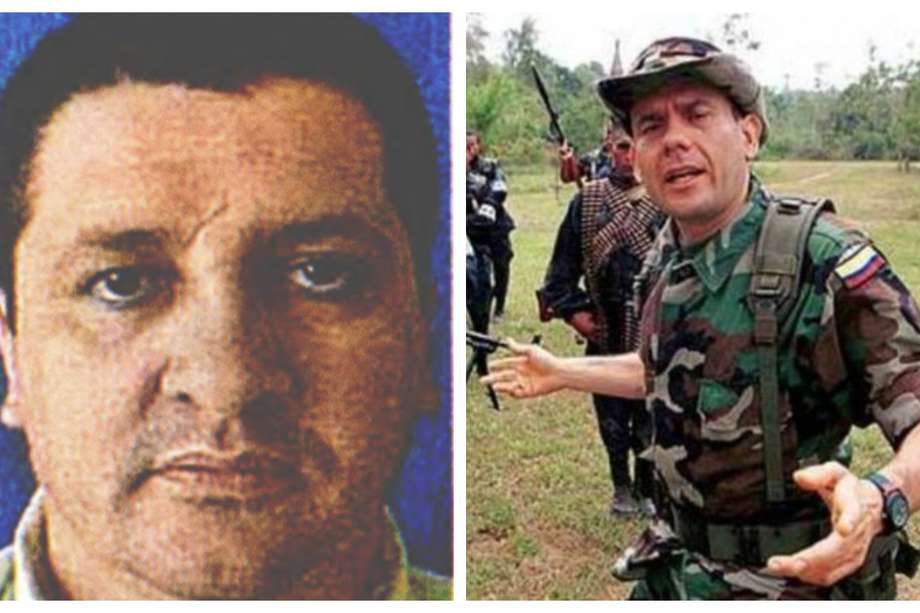 Jacinto Alberto Soto, alias Lucas, administrador de recursos de la 'Casa Castaño' (izquierda). Carlos Castaño, uno de los máximos jefes del paramilitarismo en Colombia, muerto en 2004 (derecha).