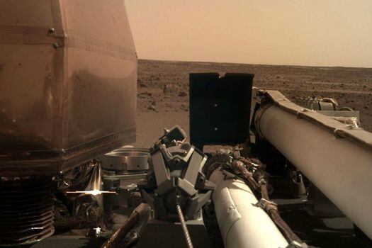 Este lunes la sonda InSight aterrizó en Marte.  / NASA