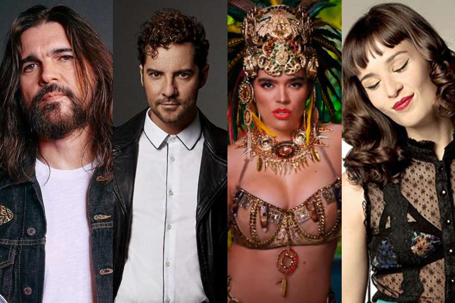 Juanes, David Bisbal, Karol G y Monsiur Periné son algunos de los cantantes que han triunfado tras haber sido Artistas revelación de los Latin Grammy.
