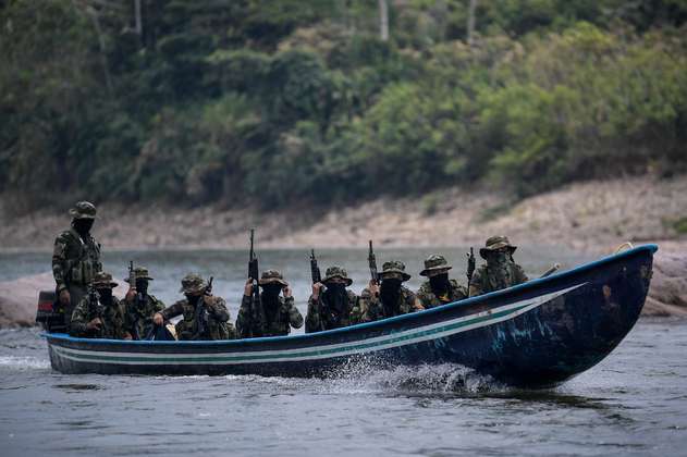 En fotos: así son los Comandos de Frontera, disidencia que pide pista en Paz Total