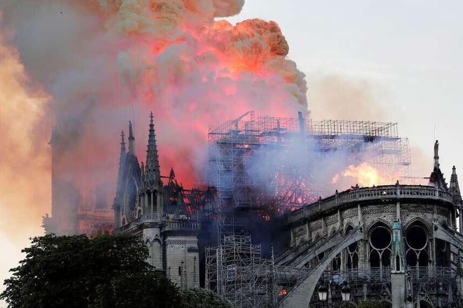 El incendio de Notre Dame