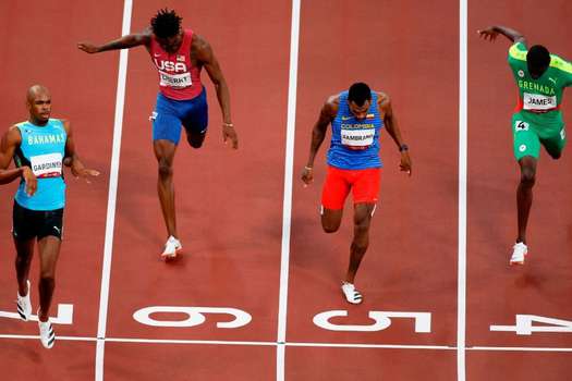 En video: Así fue la carrera de Anthony Zambrano en la final de los 400  metros | Tokio 2020