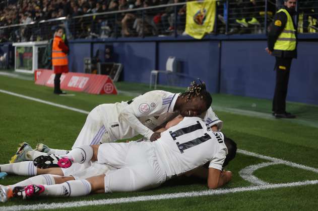 Real Madrid, con más vidas que un gato, se salvó de la eliminación contra Villarreal