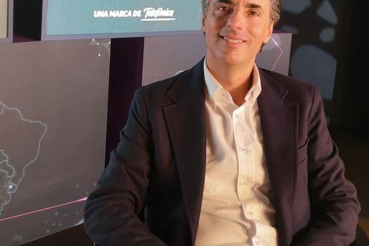 Alfonso Gómez Palacio, CEO de Telefónica Hispam, durante el Movistar Empresas Hispam Digital Forum.