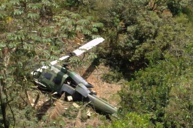 Diez heridos tras accidente de helicóptero militar en Copacabana