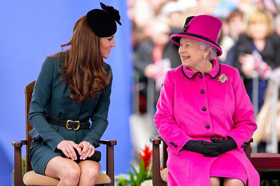 La reina Isabel II siempre tuvo una excelente relación con Kate Middleton, actualmente princesa de Gales. 