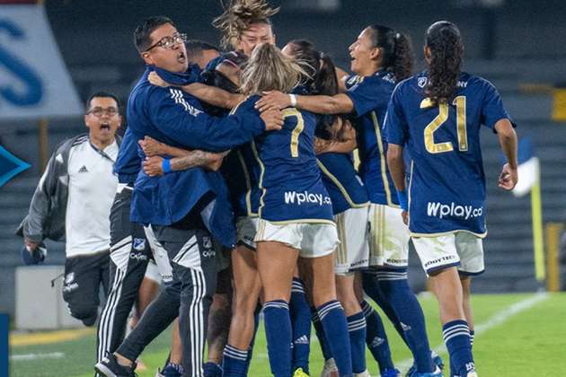 Primera vez, Millonarios gana el clásico capitalino en la Liga Femenina