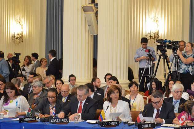 Asamblea Constituyente es negativa para Venezuela: Colombia en OEA