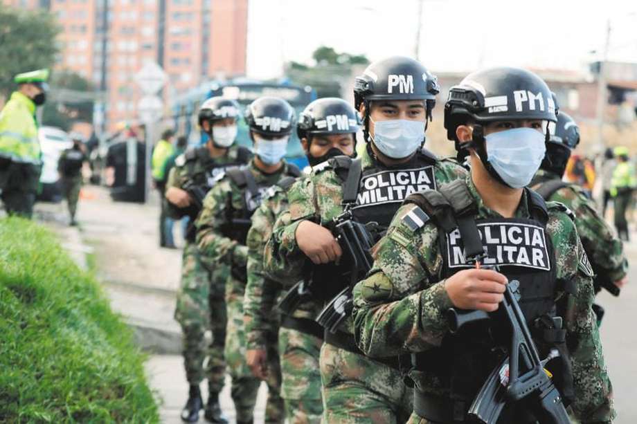 Policía Militar, imágen de referencia. EFE/ Carlos Ortega