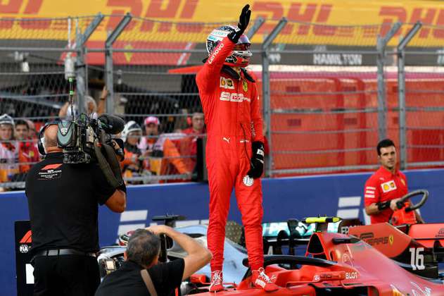 Leclerc saldrá primero en el GP de Rusia de Fórmula 1