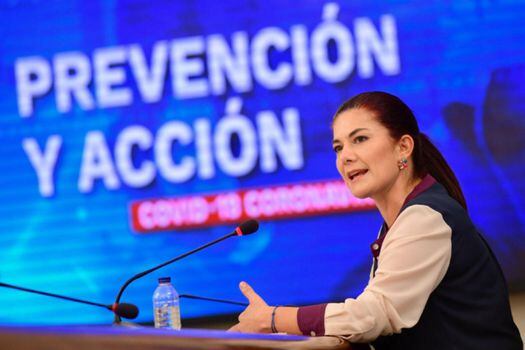 Raquel Garavito Chapaval, presidente del Fondo Nacional de Turismo, Fontur.