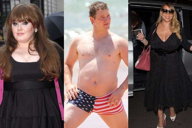 5 famosos que han bajado de peso y se transformaron. ¡Están irreconocibles!