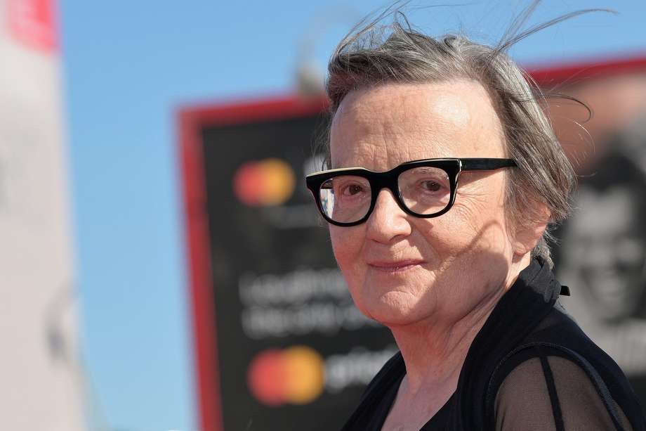 La cineasta polaca Agnieszka Holland llega a la proyección de “Green border” durante la 80ª edición del Festival Internacional de Cine de Venecia, en Venecia, Italia, el 05 de septiembre de 2023.