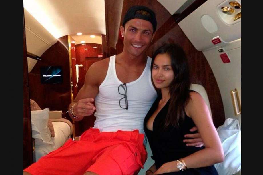 Cristiano Ronaldo, feliz con Irina Shayk. / Tomada de @Cristiano