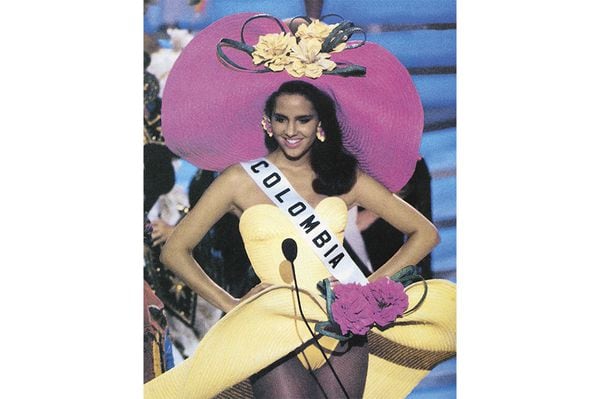 Paola Turbay virreina Miss Universo en 1992Archivo Cromos