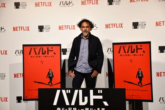 El director mexicano Alejandro González Iñárritu posa durante una rueda de prensa celebrada en el marco del Festival Internacional de Cine de Tokio (TIFF). EFE/ Edurne Morillo
