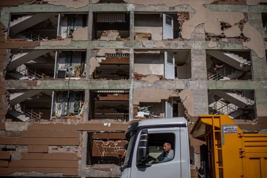En Siria se estima que unos 9.000 edificios quedaron total o parcialmente destruidos. EFE/EPA/MARTIN DIVISEK

