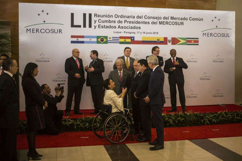 Reunión de Mercosur de junio de 2018.