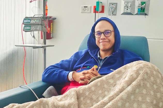 Diego Guauque terminó sus 34 radioterapias contra el cáncer: “Hoy me gradué”