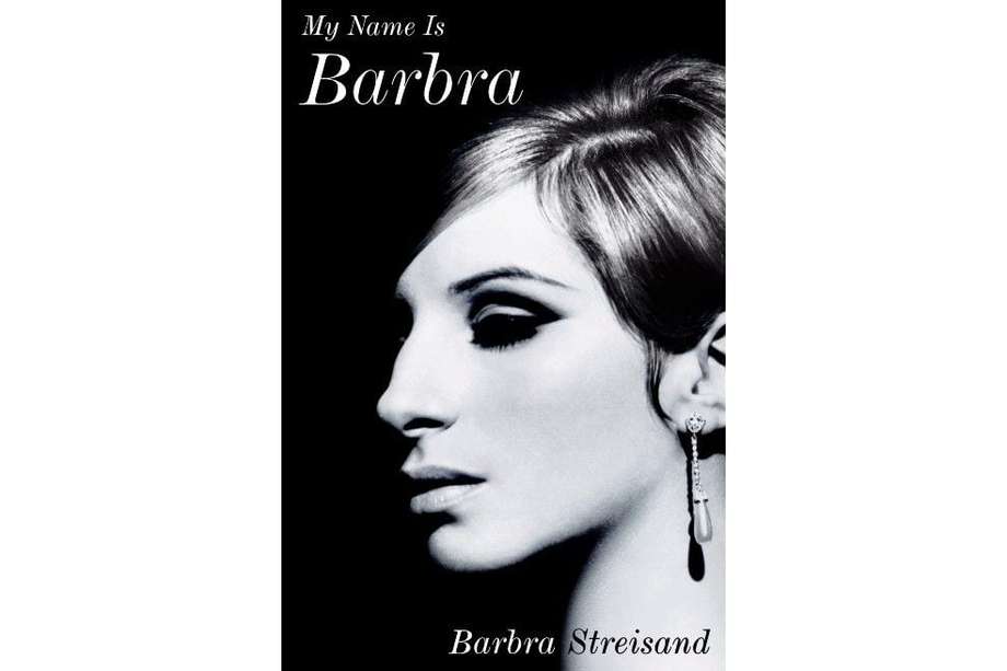 Fotografía divulgada por Penguin Group donde se aprecia la portada de las memorias de la actriz y cantante Barbra Streisand, tituladas "My name is Barbra".
