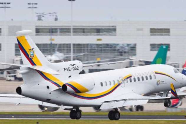 Ecuador le iba a vender a Colombia un avión presidencial usado por USD$ 8 millones 