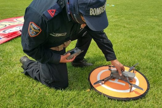 Los drones son utilizados en situaciones de emergencia en zonas de difícil acceso o donde puede correr riesgo la vida del rescatista.