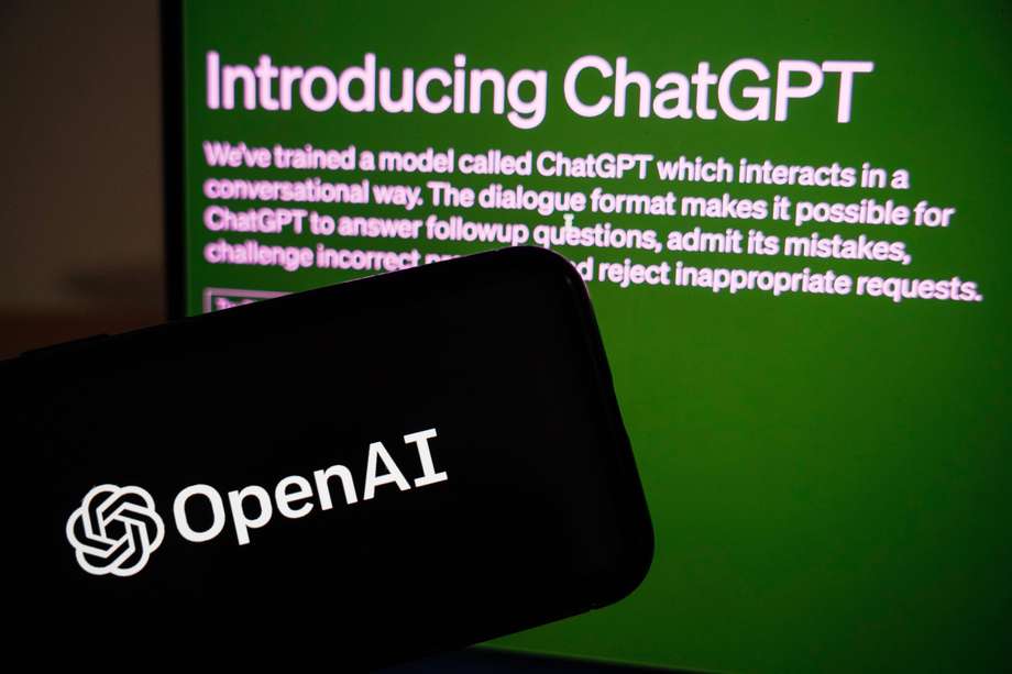 Imagen de referencia de la plataforma ChatGPT de OpenAI.