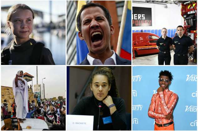 Greta Thunberg, Juan Guaidó, Katie Bouman y otros “desconocidos” que marcaron el 2019