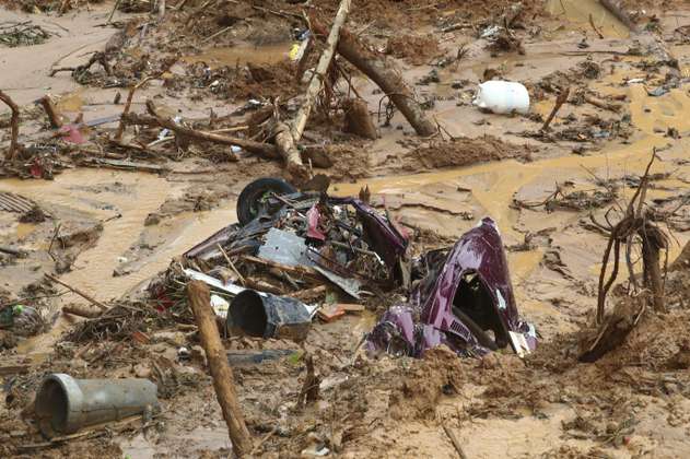 Brasil sigue buscando de sobrevivientes del temporal, que deja más de 40 muertes