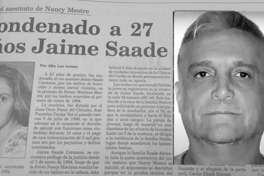 Jaime Saade fue extraditado a Colombia y se enfrenta a una condena de 27 años.